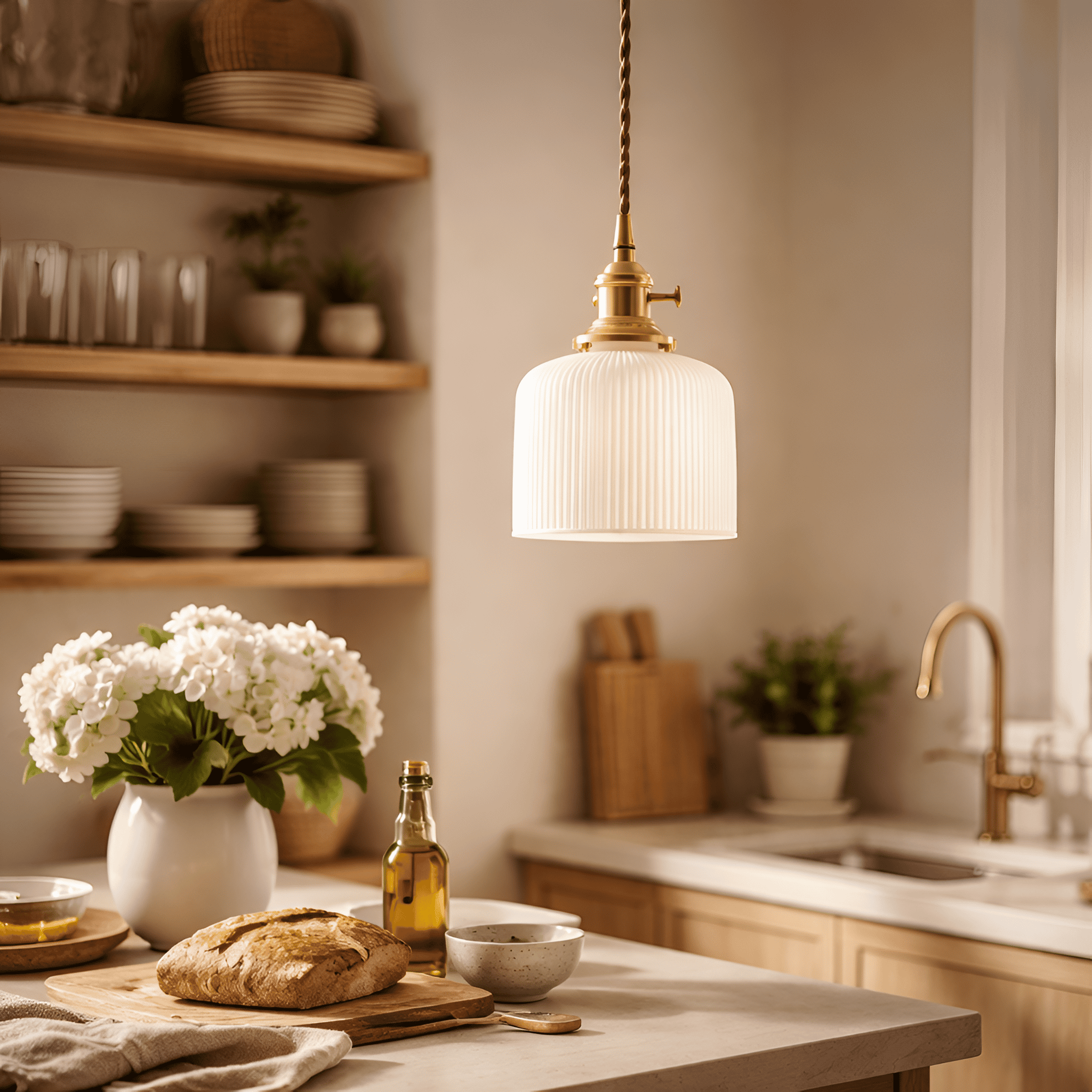 Percy - Ceramic LED Pendant Lamp