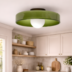 Victor - Scandinavian Design Cream Ceiling Lamp