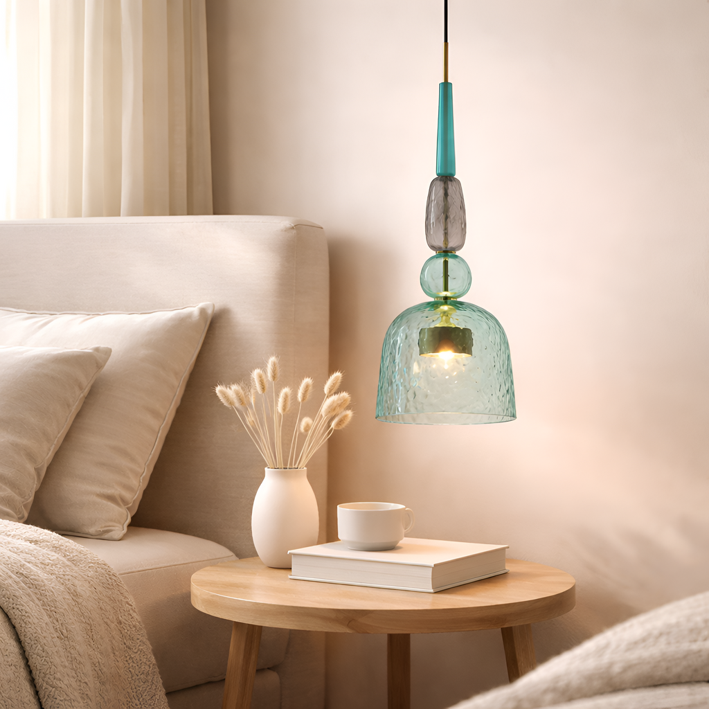 Tresha - Modern LED Glass Pendant Light