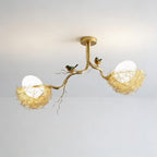 Ken - Bird's Nest Glass Pendant Lamp