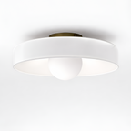 Victor - Scandinavian Design Cream Ceiling Lamp