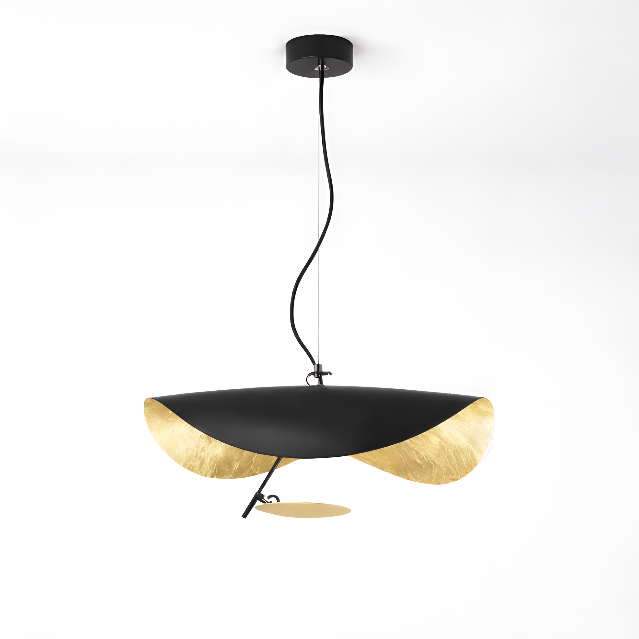 Precious - Modern Curved LED Chandelier Pendant Light