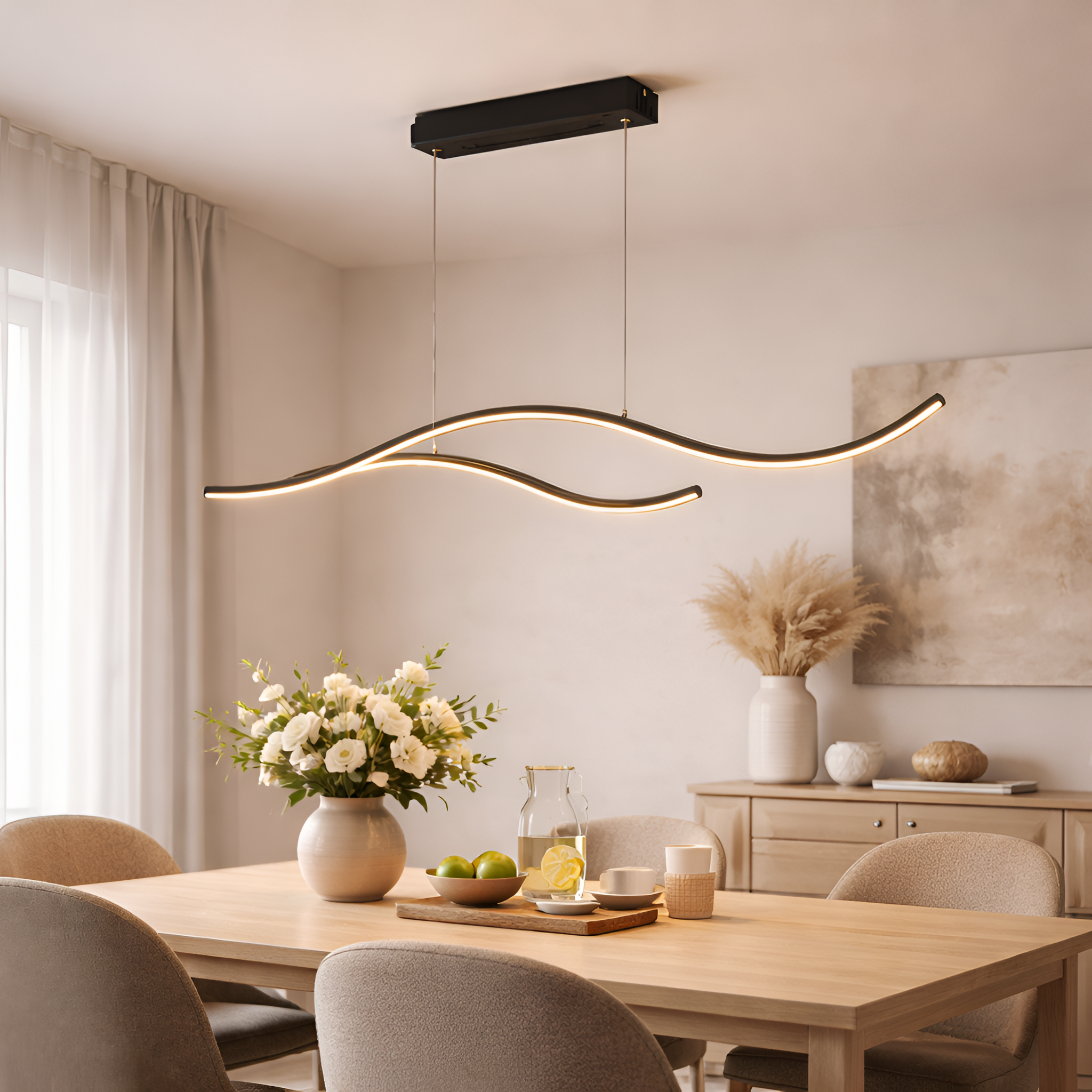 Zerubbabel - Modern Minimalist LED Chandelier