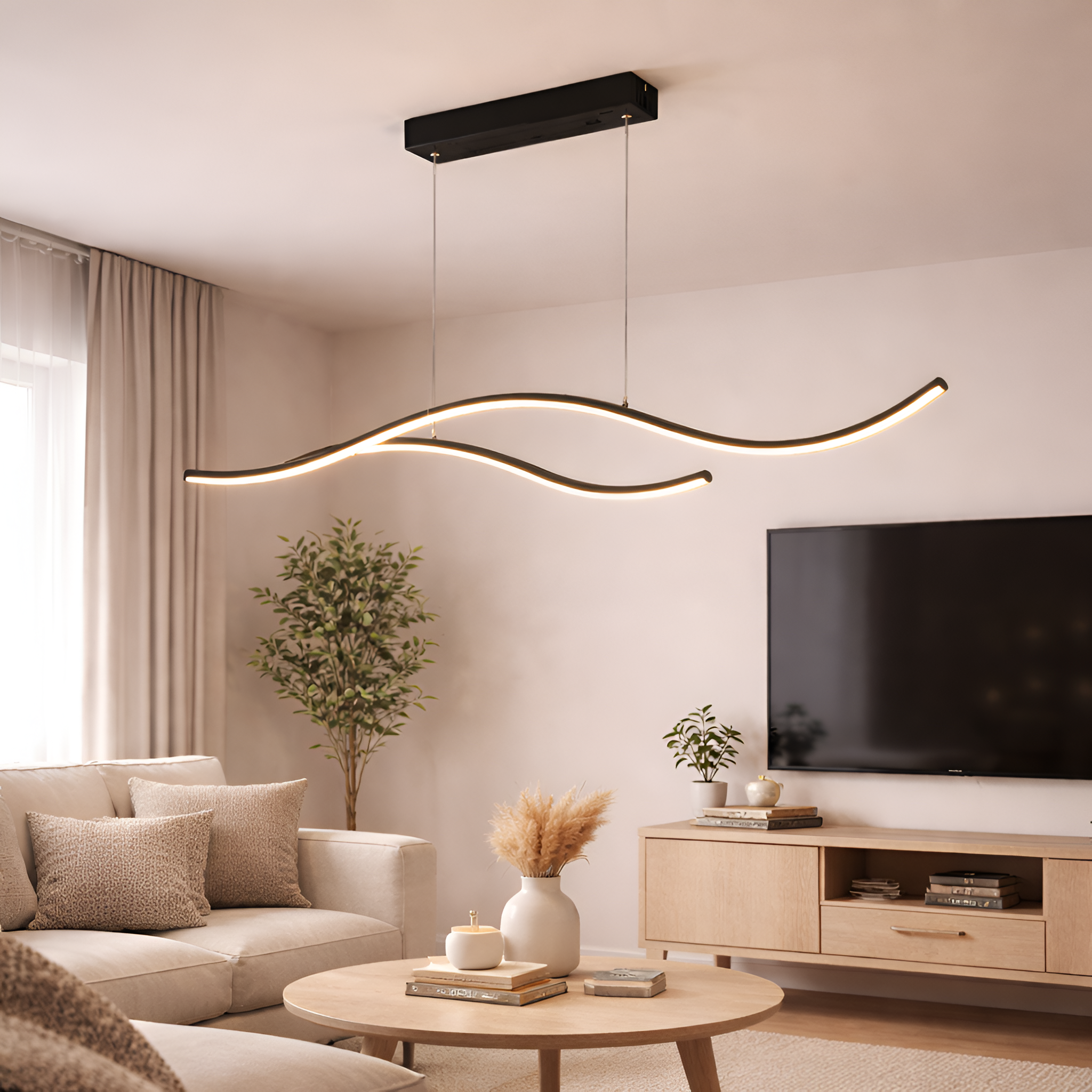 Zerubbabel - Modern Minimalist LED Chandelier