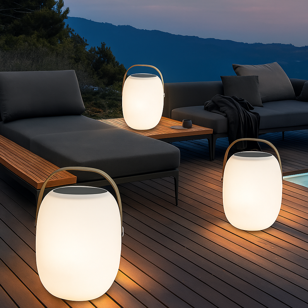 Portable Terrace Solar Lamp