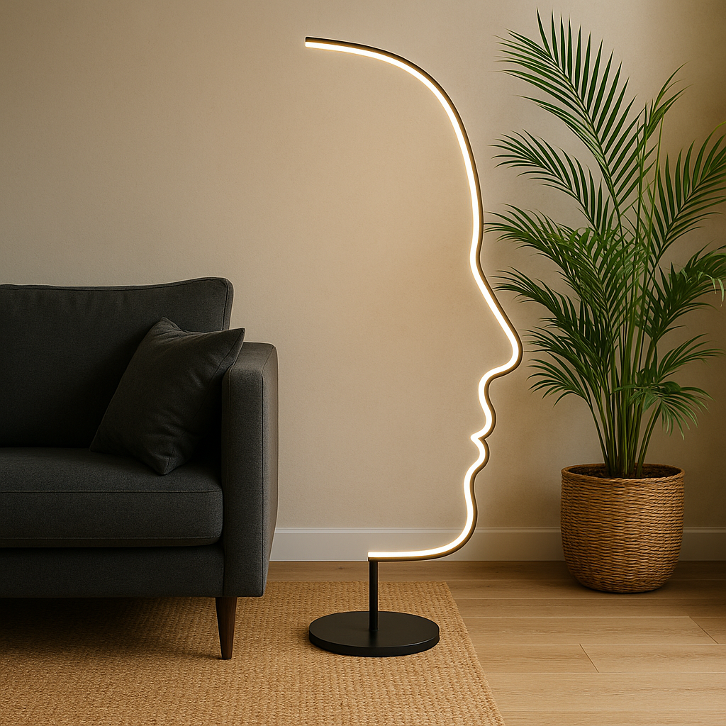 Ormono – Minimalistic Face LED Floor Lamp