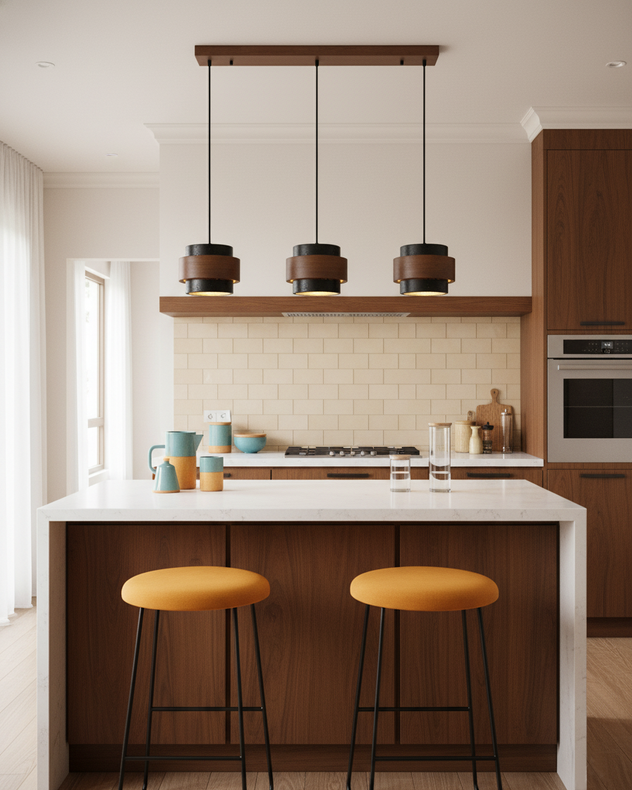 Cole Travertine Pendant Lamp
