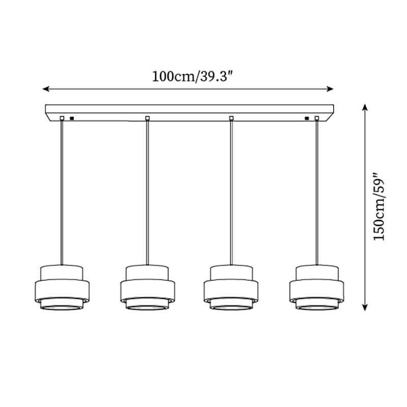 Perra Travertine Suspension