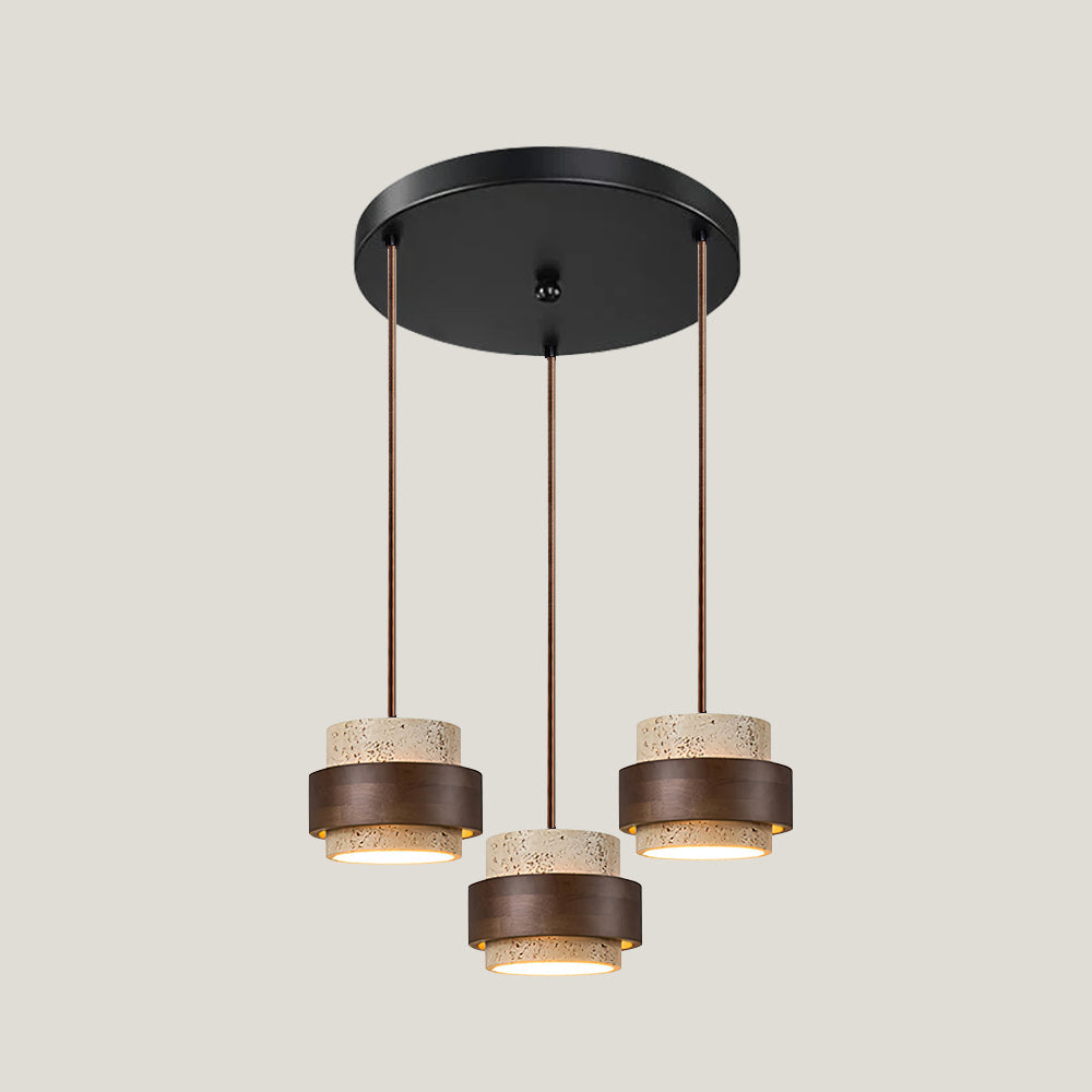 Perra Pendant Light Travertine