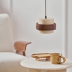 Perra Pendant Light made of Travertine