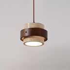 Perra Pendant Light made of Travertine