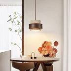 Perra Pendant Light made of Travertine