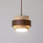 Perra Pendant Light made of Travertine