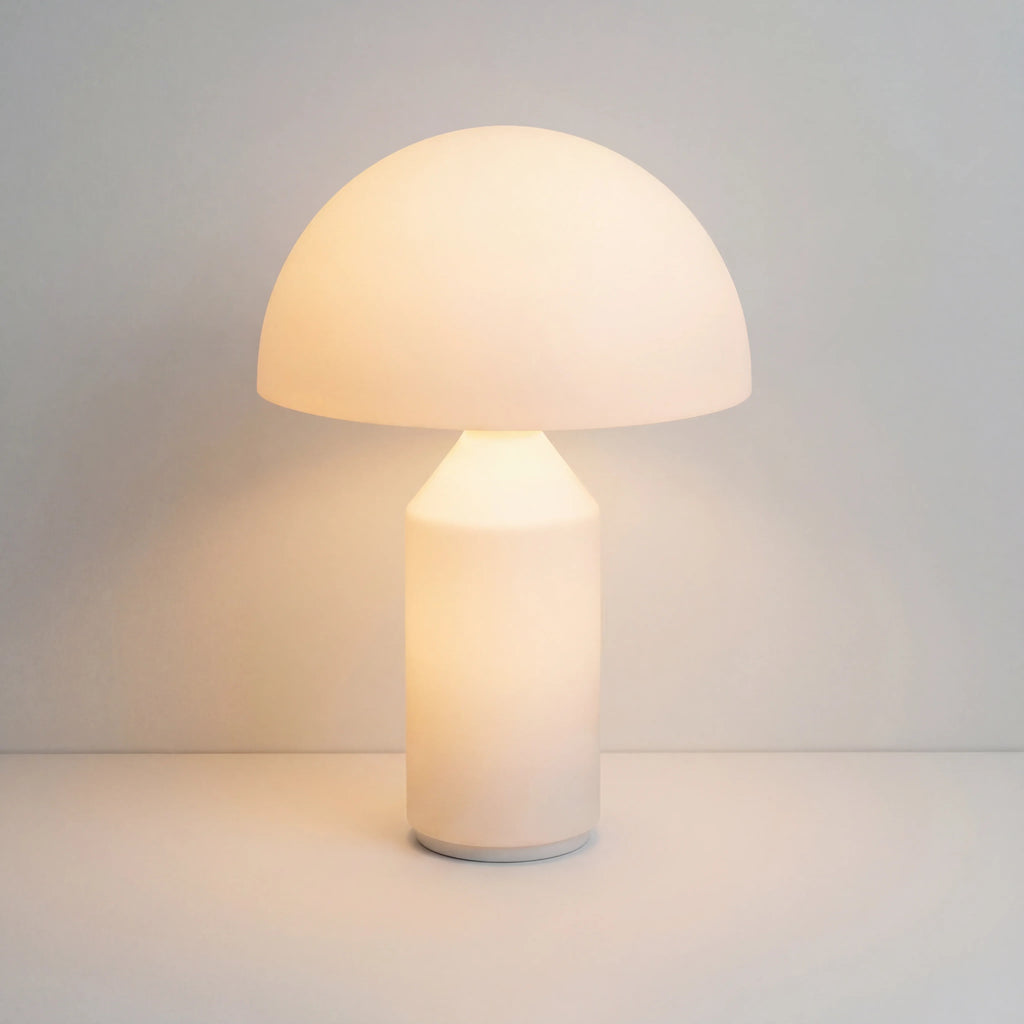 Conn mushroom table lamp