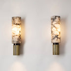 Copper stone Wall Light