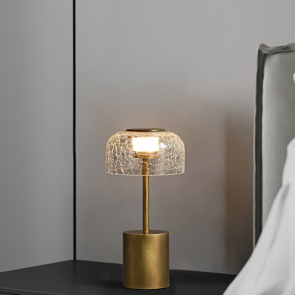 Crackle Built-in Battery Table Lamp