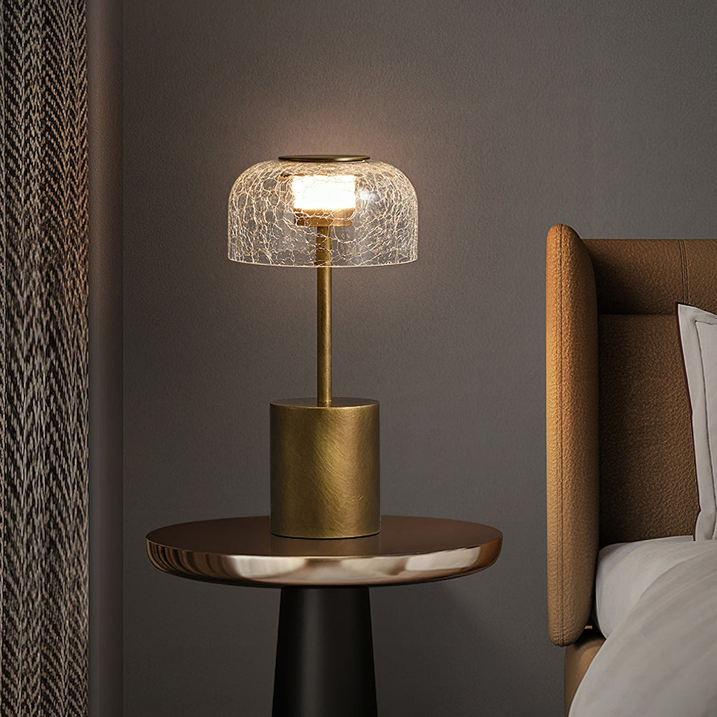 Crackle Built-in Battery Table Lamp