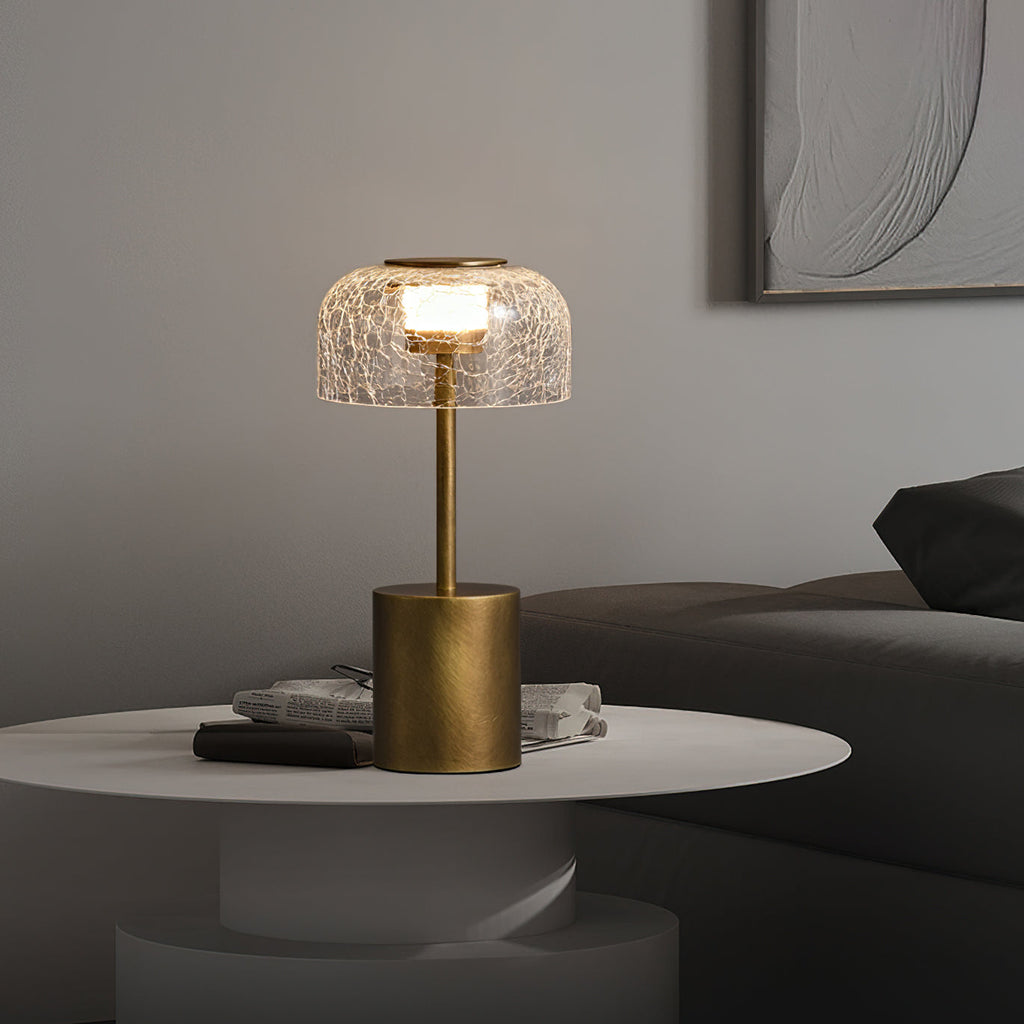 Crackle Built-in Battery Table Lamp