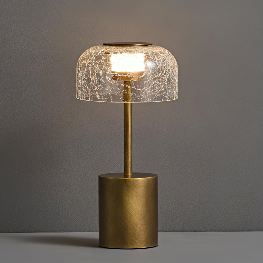 Crackle Built-in Battery Table Lamp