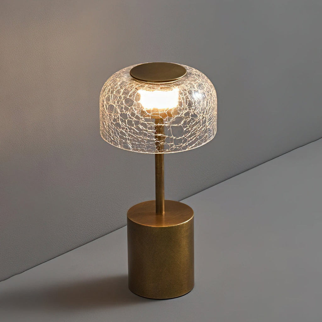Crackle Built-in Battery Table Lamp