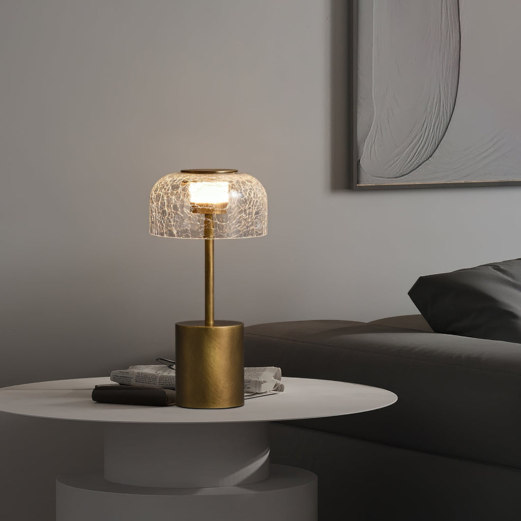 Crackle Built-in Battery Table Lamp