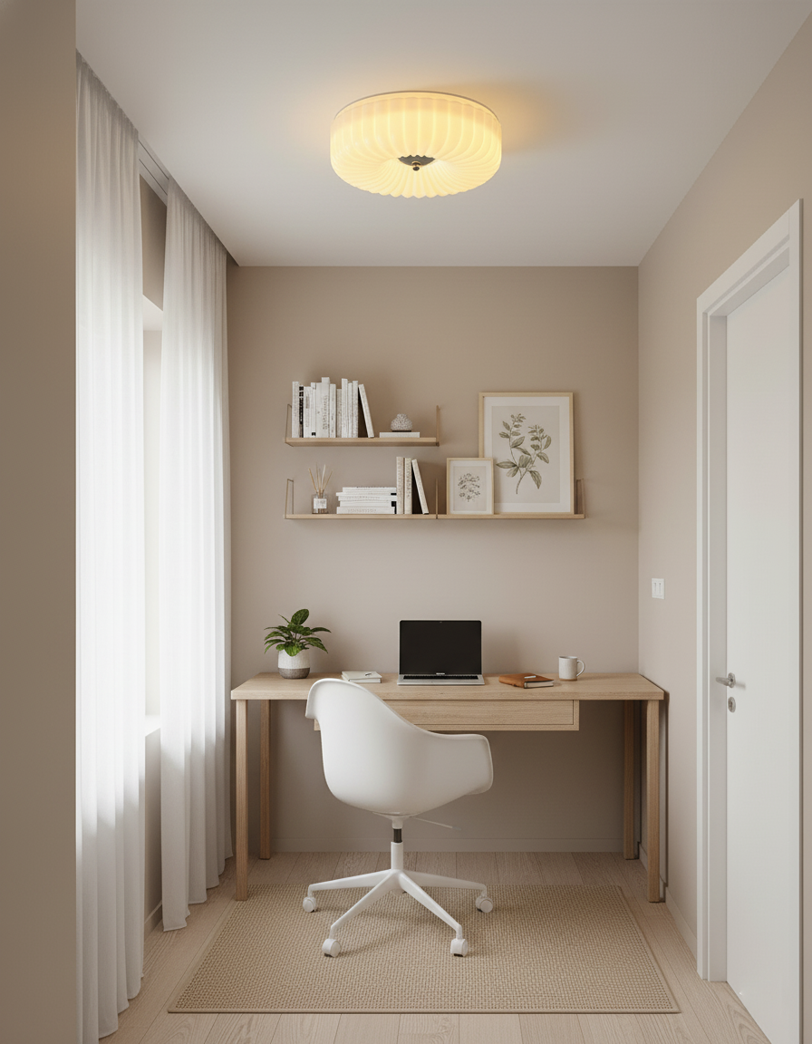 Cream Kranos Ceiling Light
