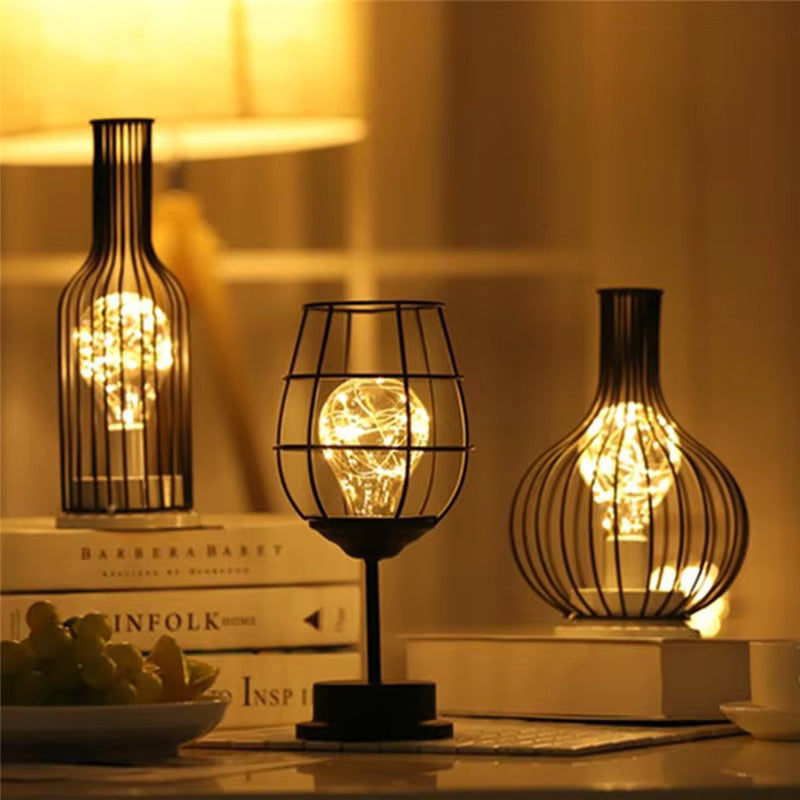 Oclarys - Lumineux Wireless Lamp Set with 3 Unique Design Lamps