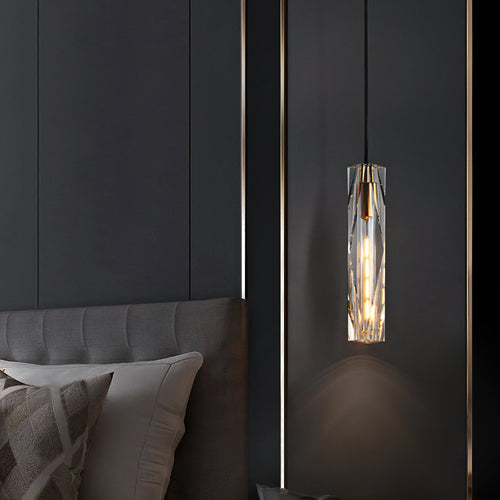 Crystal Copper Pendant Lamp