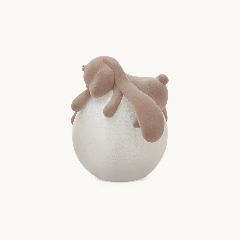 Resin Series-Cute Rabbit Table Lamp