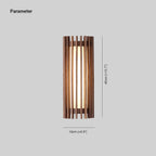Neyra Walnut Indoor Wall Lamp