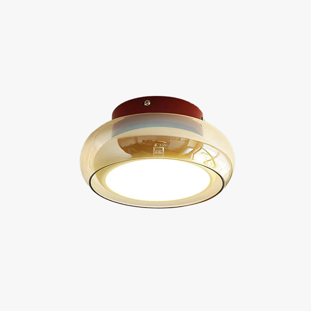 June Industrial Glass Ceiling Light