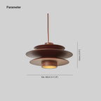 Axis Walnut Suspension Mid-Century