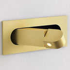 Duvin Adjustable Black LED Wall Lamp