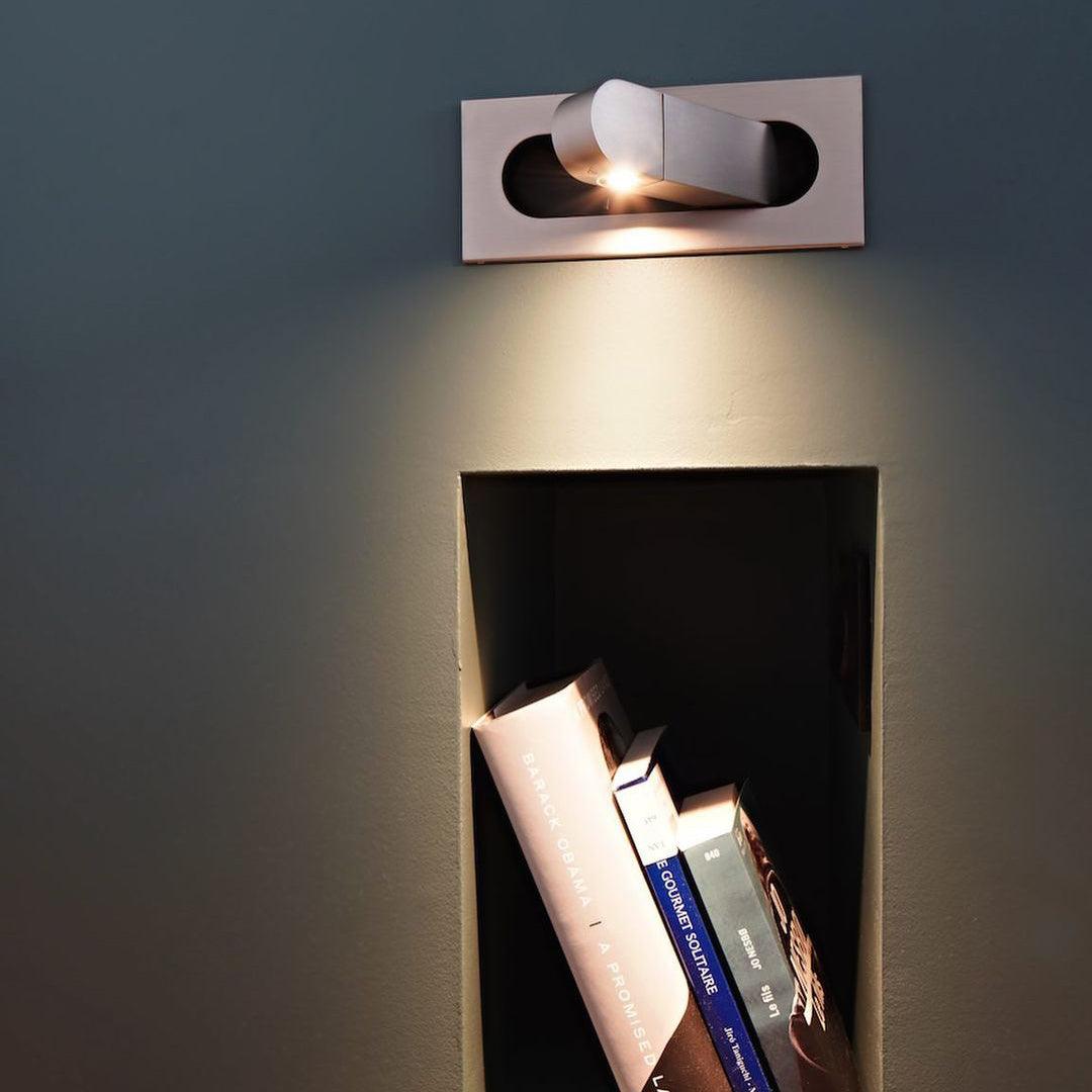 Duvin Adjustable Black LED Wall Lamp
