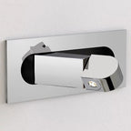 Duvin Adjustable Black LED Wall Lamp