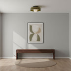 Disc Orb Ceiling Lamp