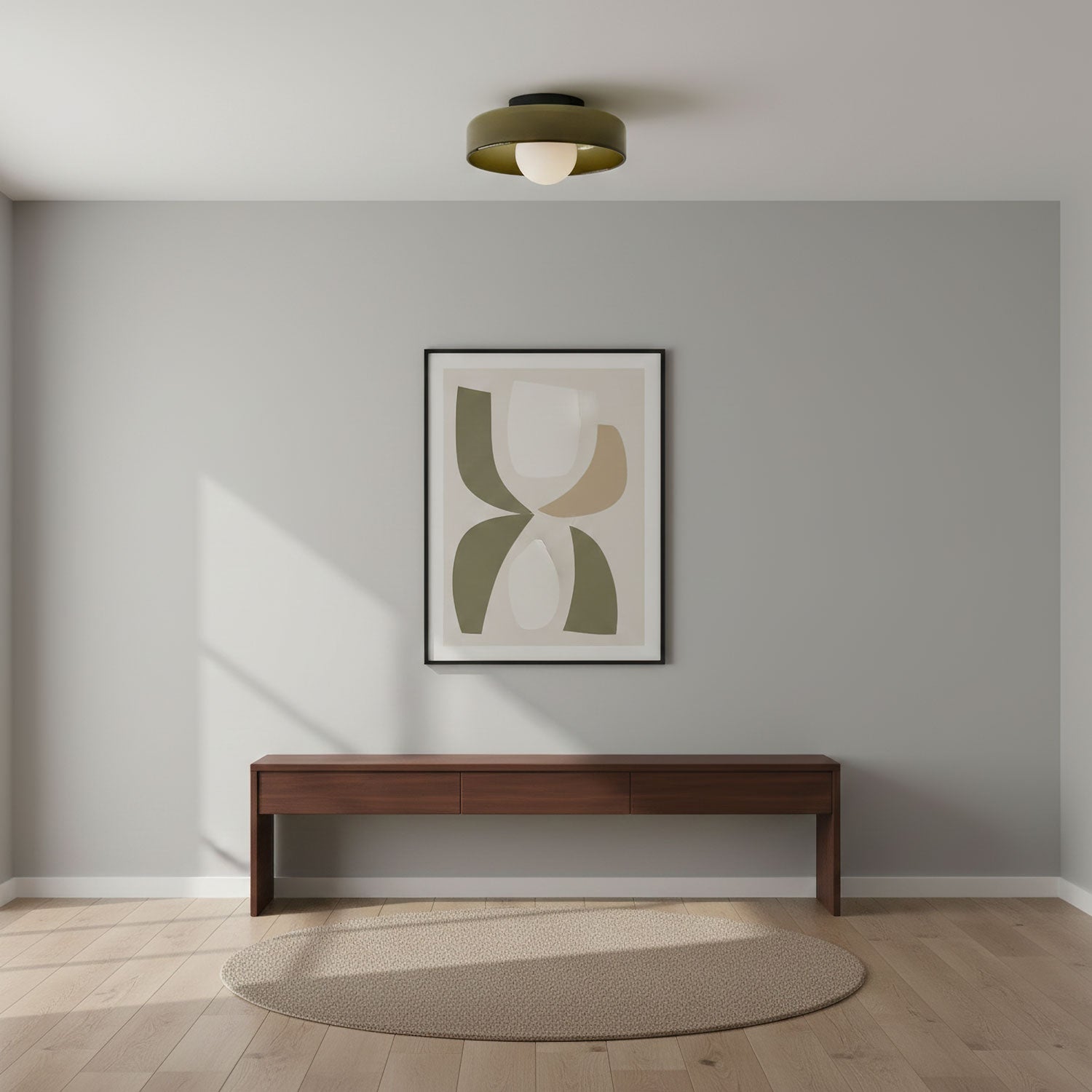 Disc Orb Ceiling Lamp