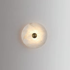 Selina Minimalist Alabaster Ceiling Light