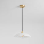 Dome Alabaster Pendant Light