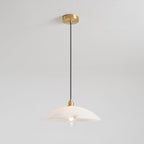 Dome Alabaster Pendant Light