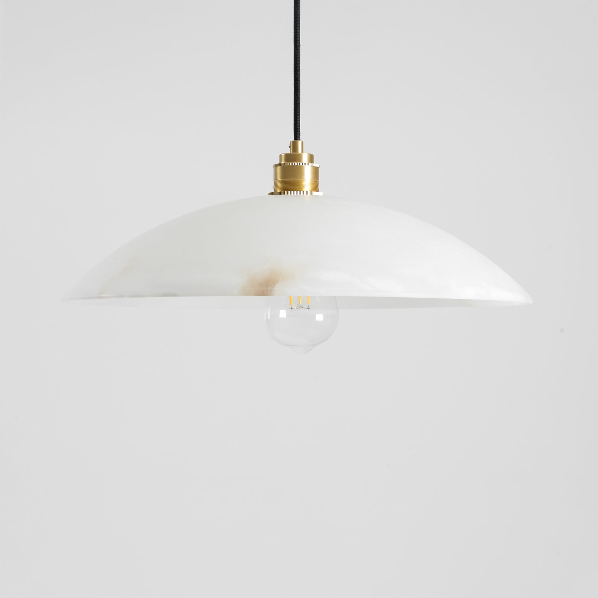 Dome Alabaster Pendant Light