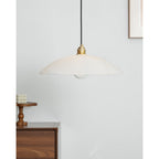 Dome Alabaster Pendant Light