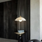 Dome Alabaster Pendant Light