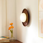 Novin Wooden Wall Lamp