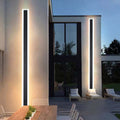 Arisha Modern LED Outdoor Wall Light Black Metal Garden/Balcony