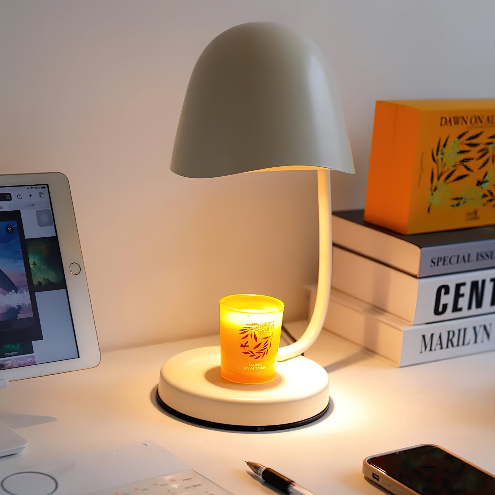 Eggshell Candle Warmer Lamp