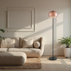 Ellis Modern Colorful Glass Floor Lamp