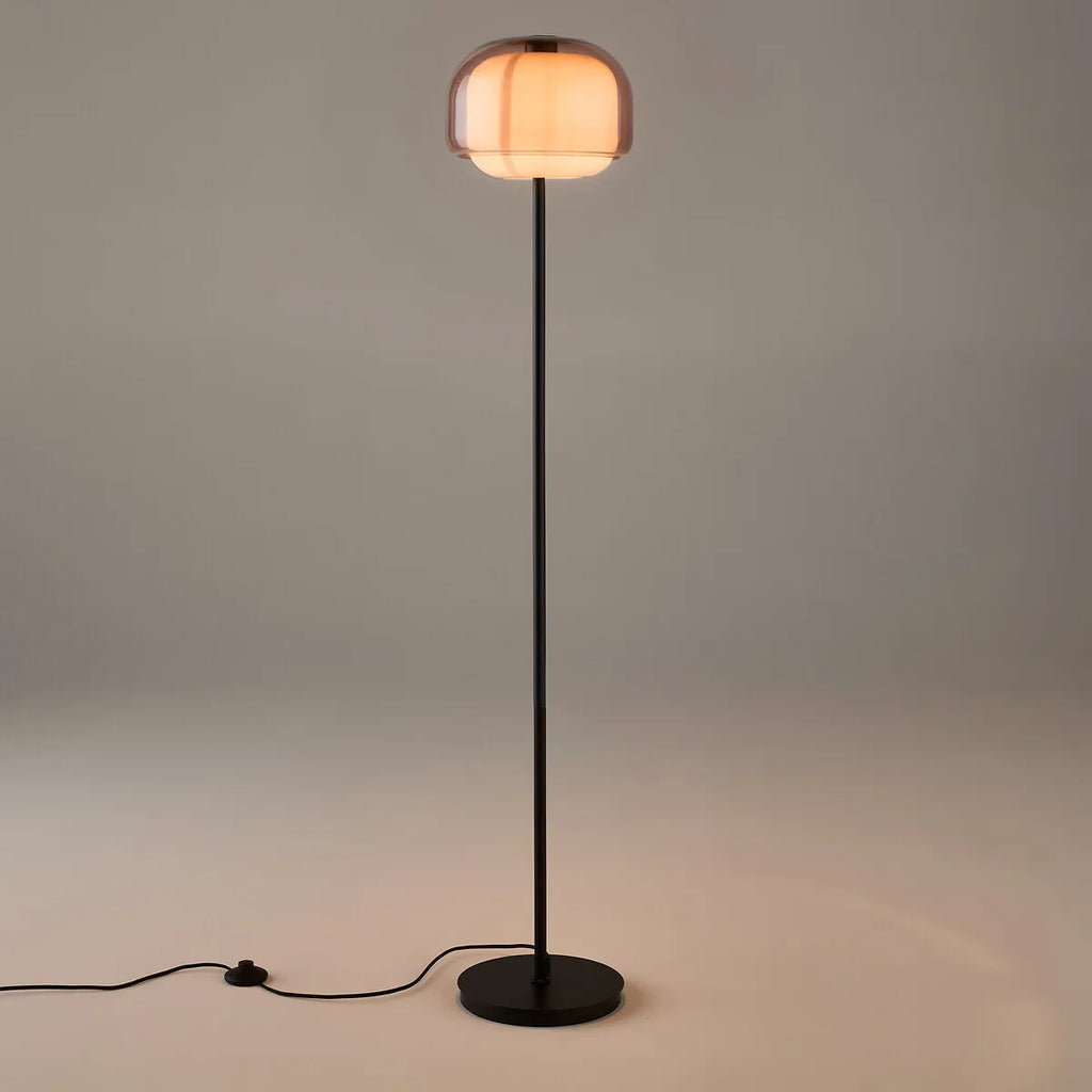Ellis Modern Colorful Glass Floor Lamp