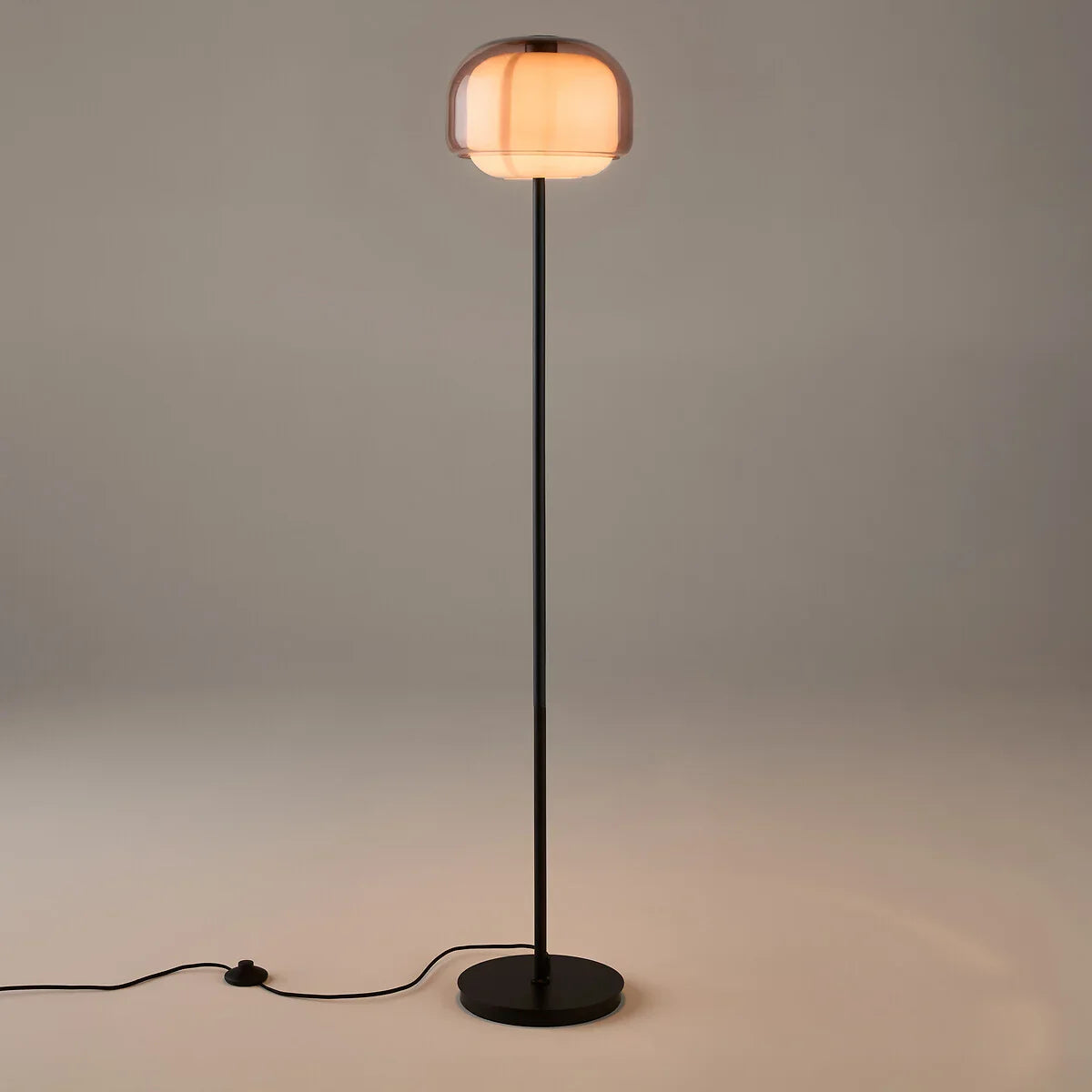 Ellis Modern Colorful Glass Floor Lamp