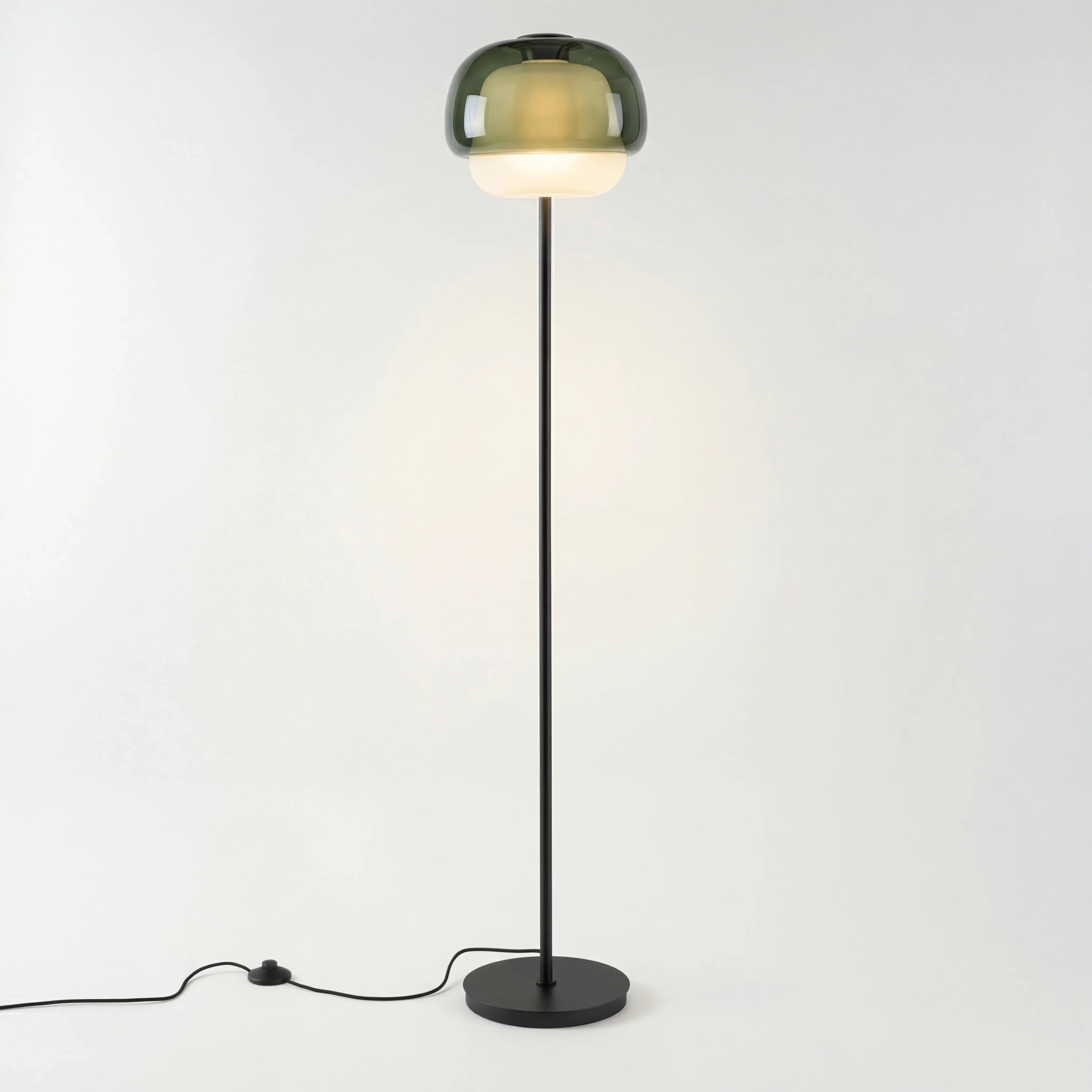 Ellis Modern Colorful Glass Floor Lamp